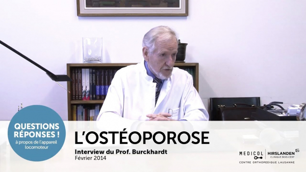 L'ost&eacute;oporose
